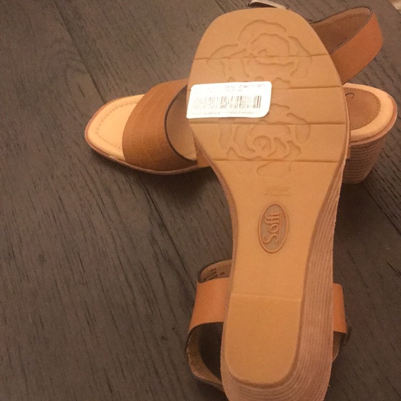 Sofft  Garin Wedge Sandal Sz 9M New - Picture 12 of 14